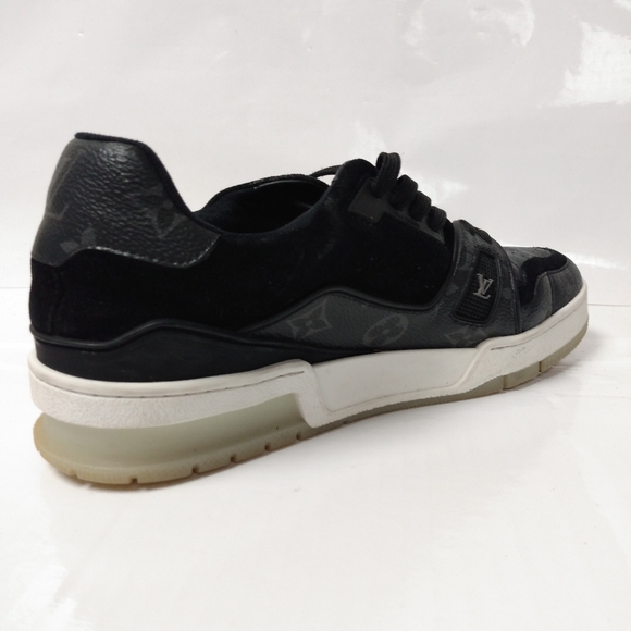 LOUIS VUITTON TRAINER SNEAKERS SIZE 6.5 - Picture 9 of 15